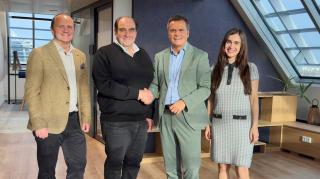 Erwin Schreiblehner, Gerhard Franye, Erich Steinreiber, Katrin Buchsteiner (v.l.n.r.)