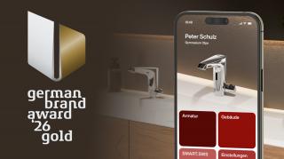 Die SCHELL App für die digitale Armaturengeneration E² wurde mit „Gold“ ausgezeichnet.