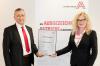 v.l.n.r.: Walter Eichner (Business Development Manager, BECKHOFF Automation), Monica Rintersbacher (Geschäftsführerin Leitbetriebe Austria) (c) Leitbetriebe Austria