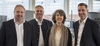 Die HDG Führungsmannschaft: Eigentümerin Eva Ackermann mit den Geschäftsführern Stefan Kinateder, Martin Ecker und Geschäftsführer Harald Benkert. (c) HDG Bavaria