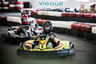 Die zwölf Teams lieferten sich im spannenden Finale auf der Elektro-Kartbahn in Regau packende Kopf an Kopf Rennen, nervenzerreißende Überholmanöver und atemberaubende Drifts. (c) GC-Gruppe Österreich