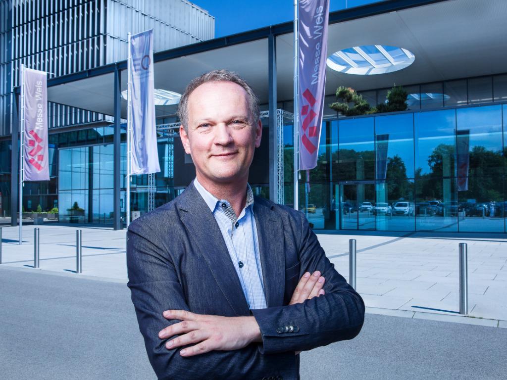 Der Messedirektor Mag. Robert Schneider blick positiv in die Zukunft.