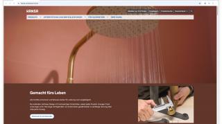 Die neue HANSA Website www.hansa.com unterstützt Fachhandwerker und Planer gezielt im Arbeitsalltag. 