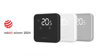 Für sein Produktdesign wird der Honeywell Home DT4 Thermostat von Resideo mit dem renommierten Red Dot Design Award 2024 ausgezeichnet.